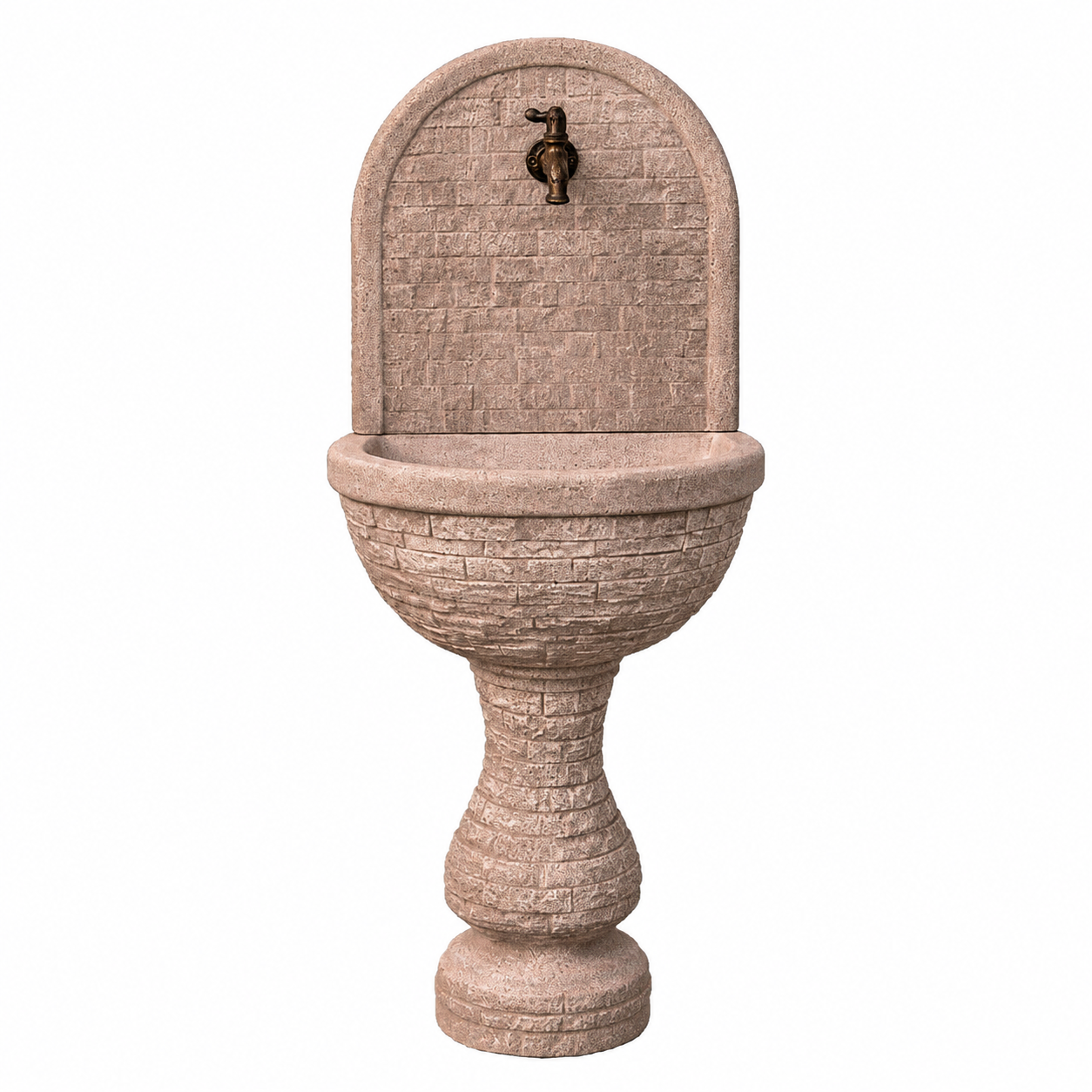 Fontana in cemento "Roccia"