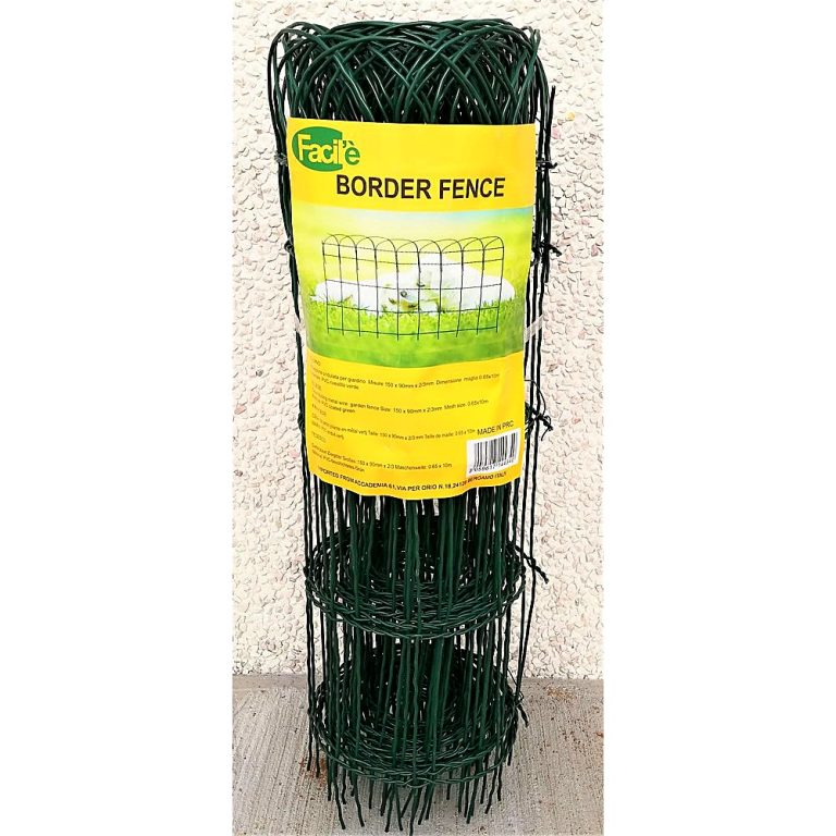 Border fence - plastificata verde
