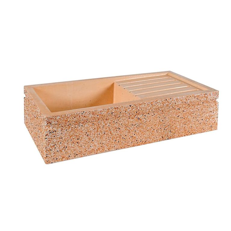 Lavandino con sgocciolatoio