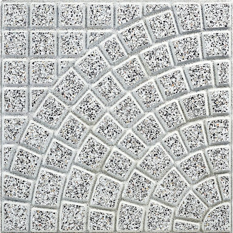 Ventaglio grigio levigato